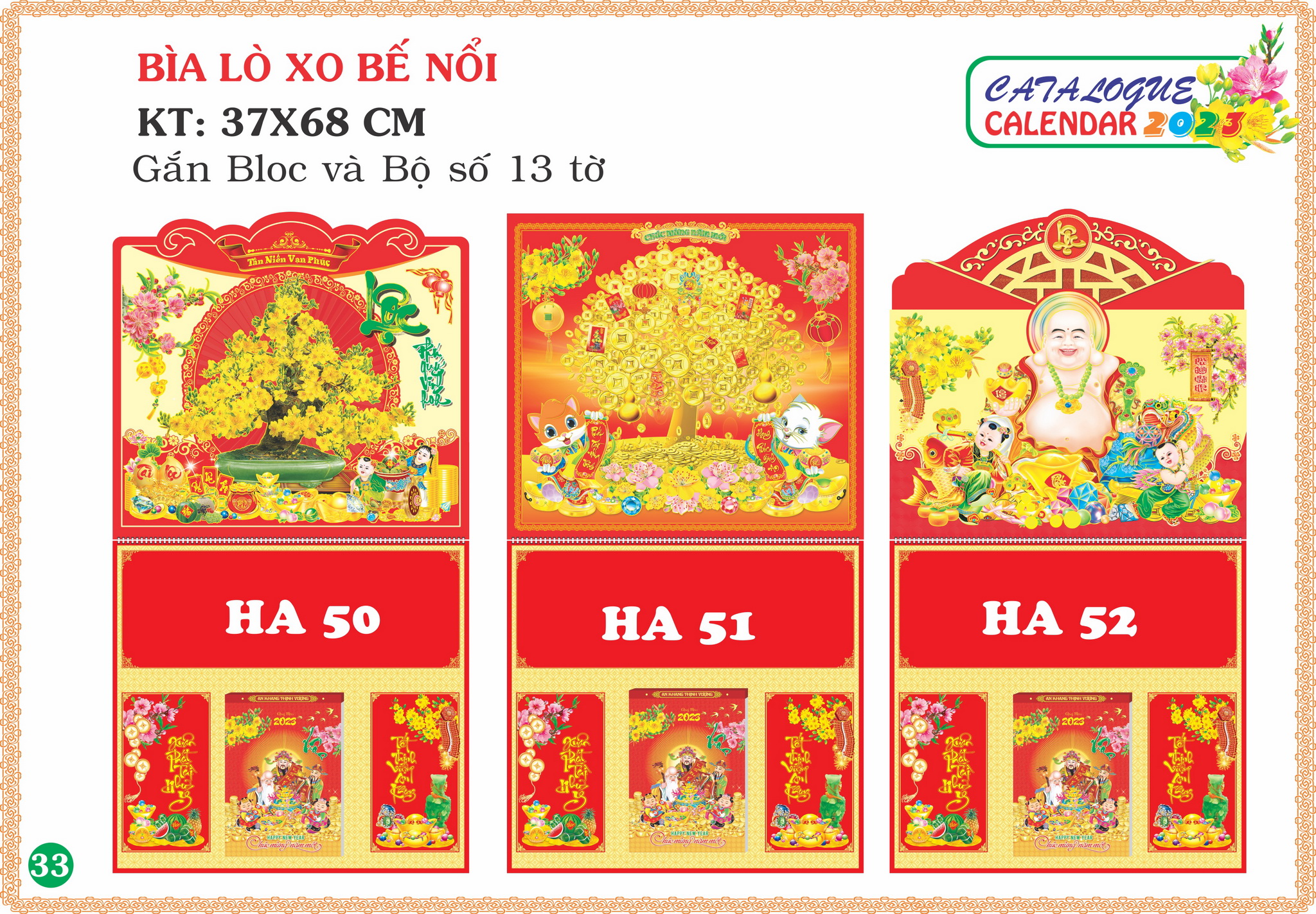 HA 50-52 - Bìa Lò Xo Bế Nổi