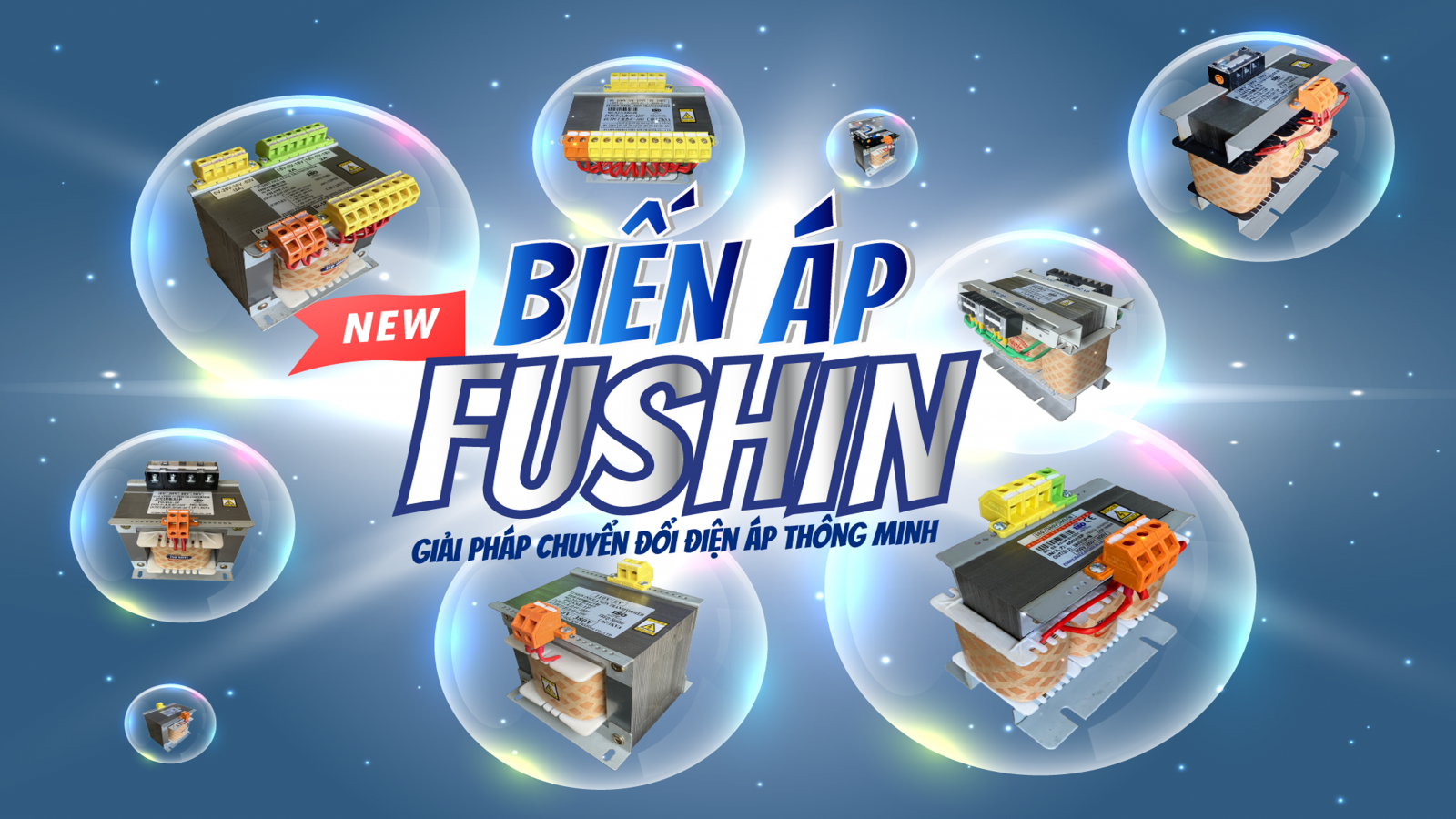 Biến áp trần 1 pha Fushin