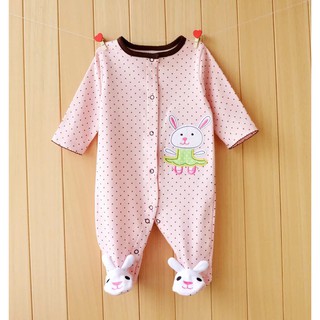 Bộ body dài tay lót lông ấm cho bé trai 01