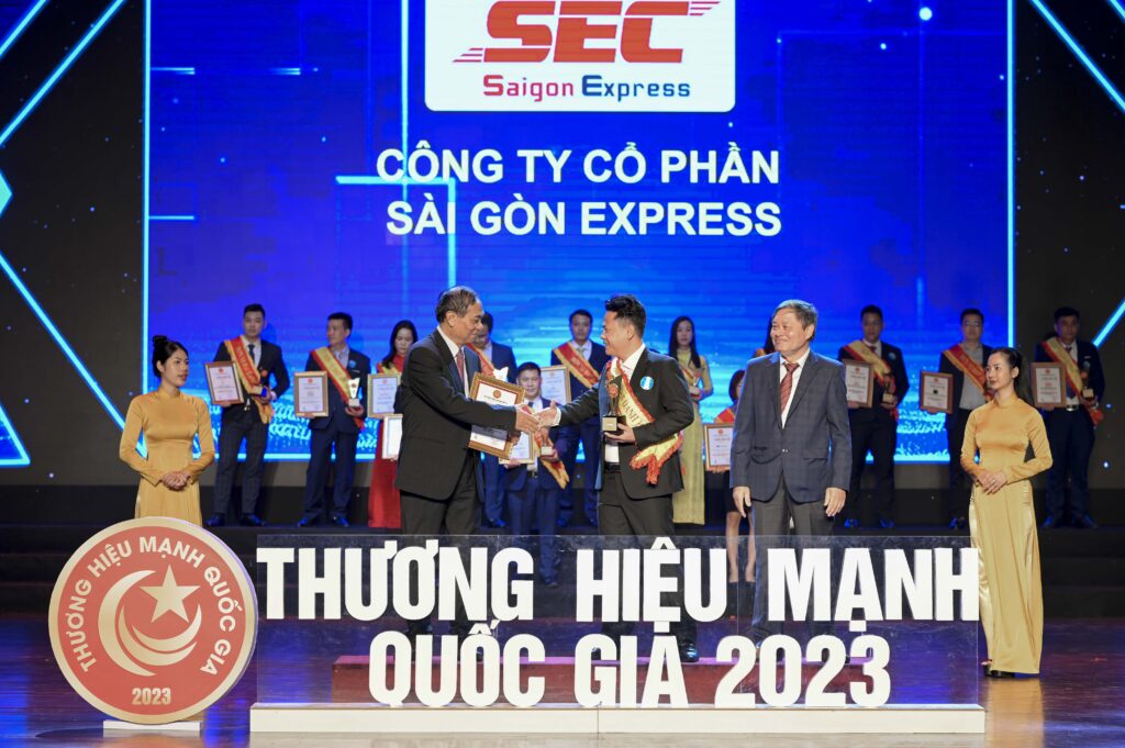 BẰNG KHEN THƯƠNG HIỆU MẠNH QUỐC GIA 2023