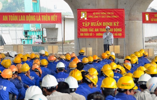 Huấn luyện an toàn lao động cty ty Vĩnh Phúc