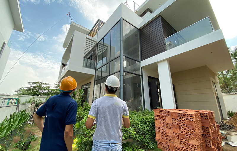 Xây dựng nhà phố hiện đại