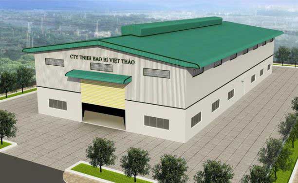 Nhà xưởng cty Việt Thảo