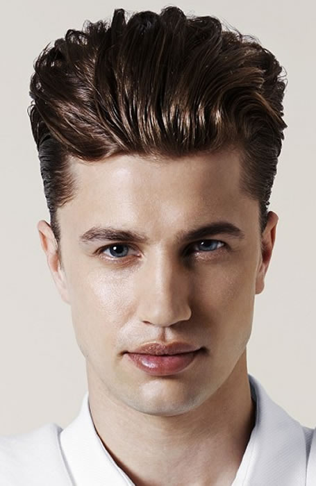 tóc nam pompadour