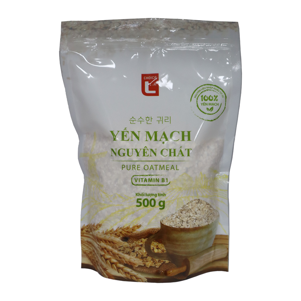 YẾN MẠCH NGUYÊN CHẤT TÚI 500G