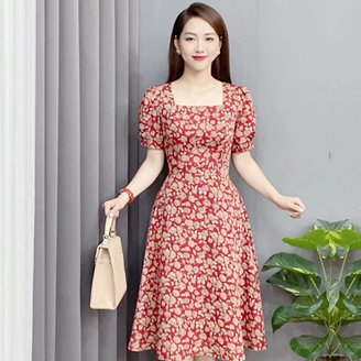 Đầm D547 đỏ