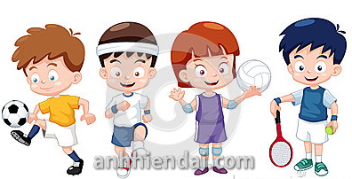 Cartoon Kids Sports 21