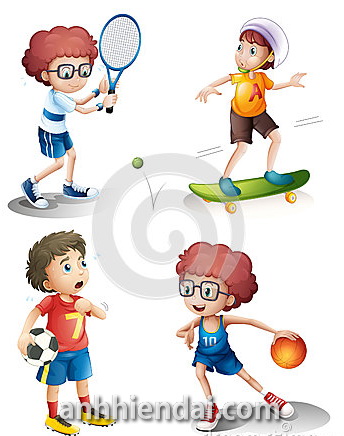 Cartoon Kids Sports 22