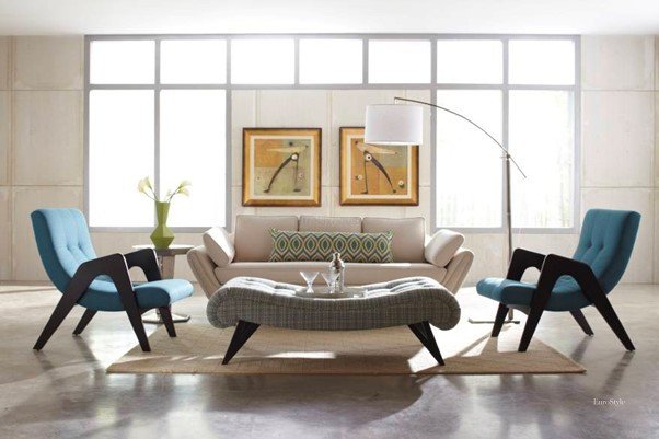 Tô điểm không gian với thiết kế nội thất phong cách Retro