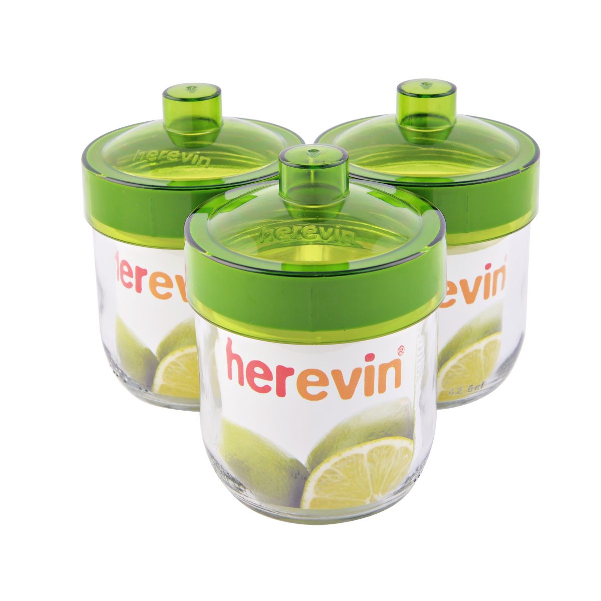 Hũ thủy tinh Herevin 131357 _ 400 ml (Tím) - copy