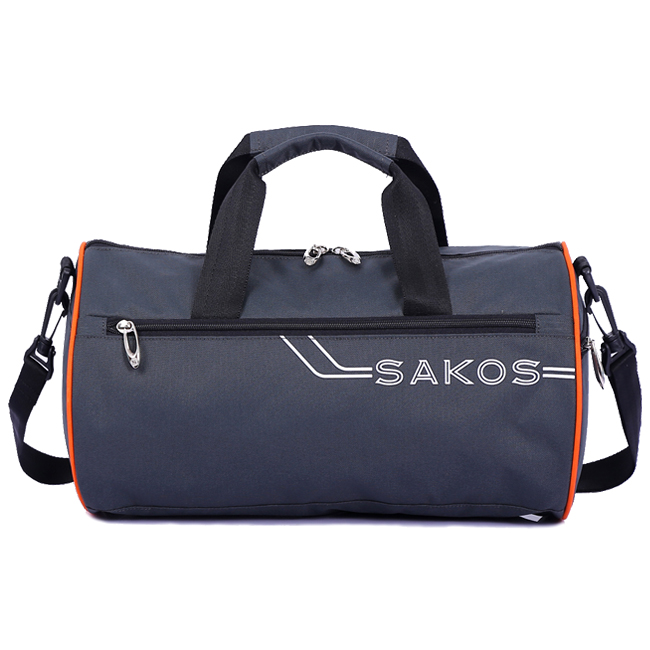 Sakos Cylinder (S) Travel Bag - Charcoal