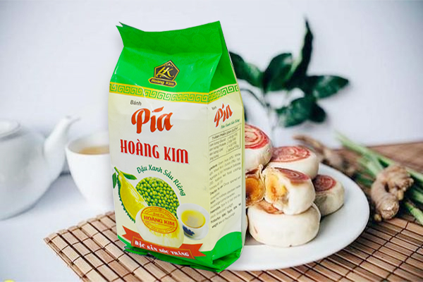 Bánh pía Hoàng Kim - Đậu xanh sầu riêng