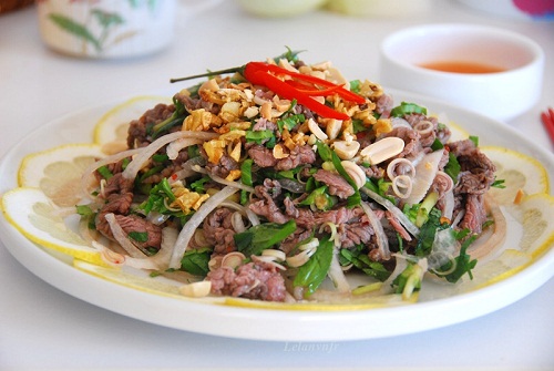 Bò tái thính