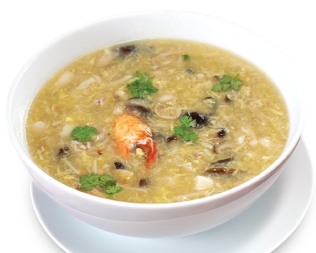 Soup nấm hải sản