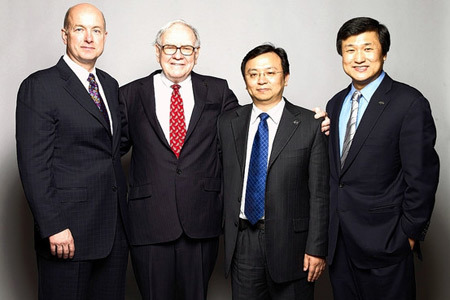 Warren Buffett invested BYD in 2008