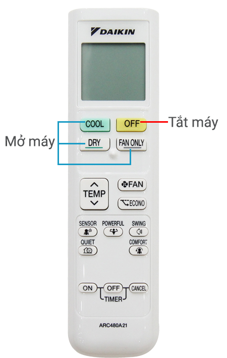 Bật/tắt máy Bật/tắt máy
