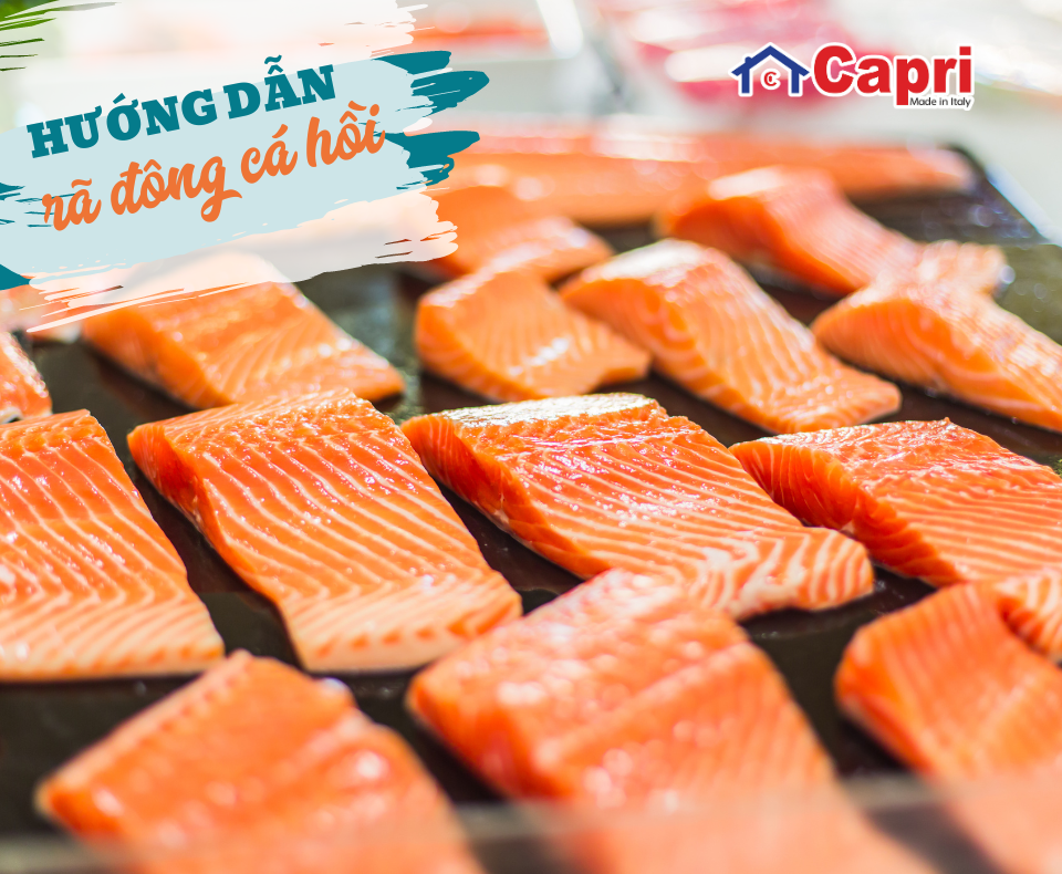 Hướng dẫn bạn cách rã đông cá hồi nhanh nhất