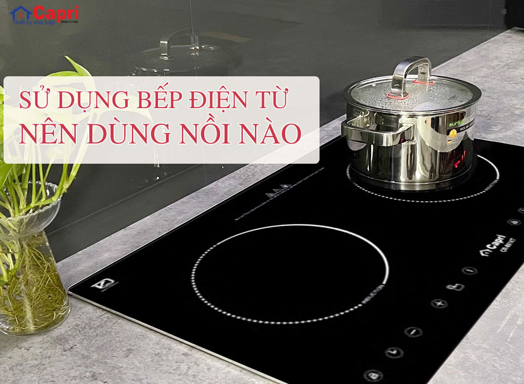 Sử Dụng Bếp Điện Từ Nên Dùng Loại Nồi Nào Phù Hợp