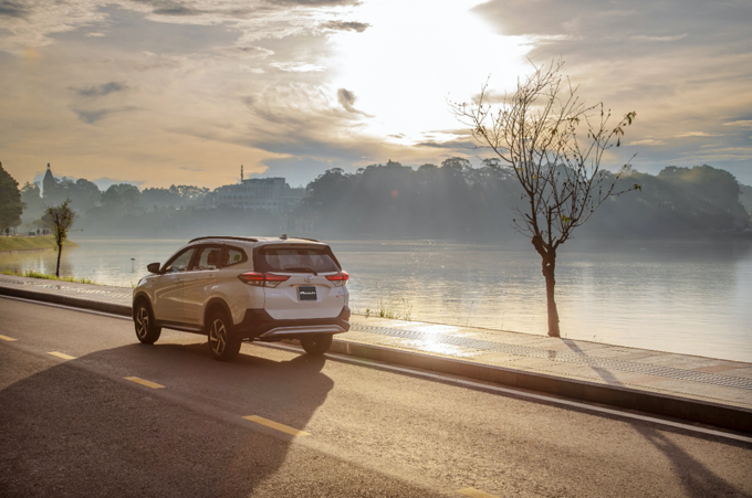 Toyota Rush tại Đà Lạt.