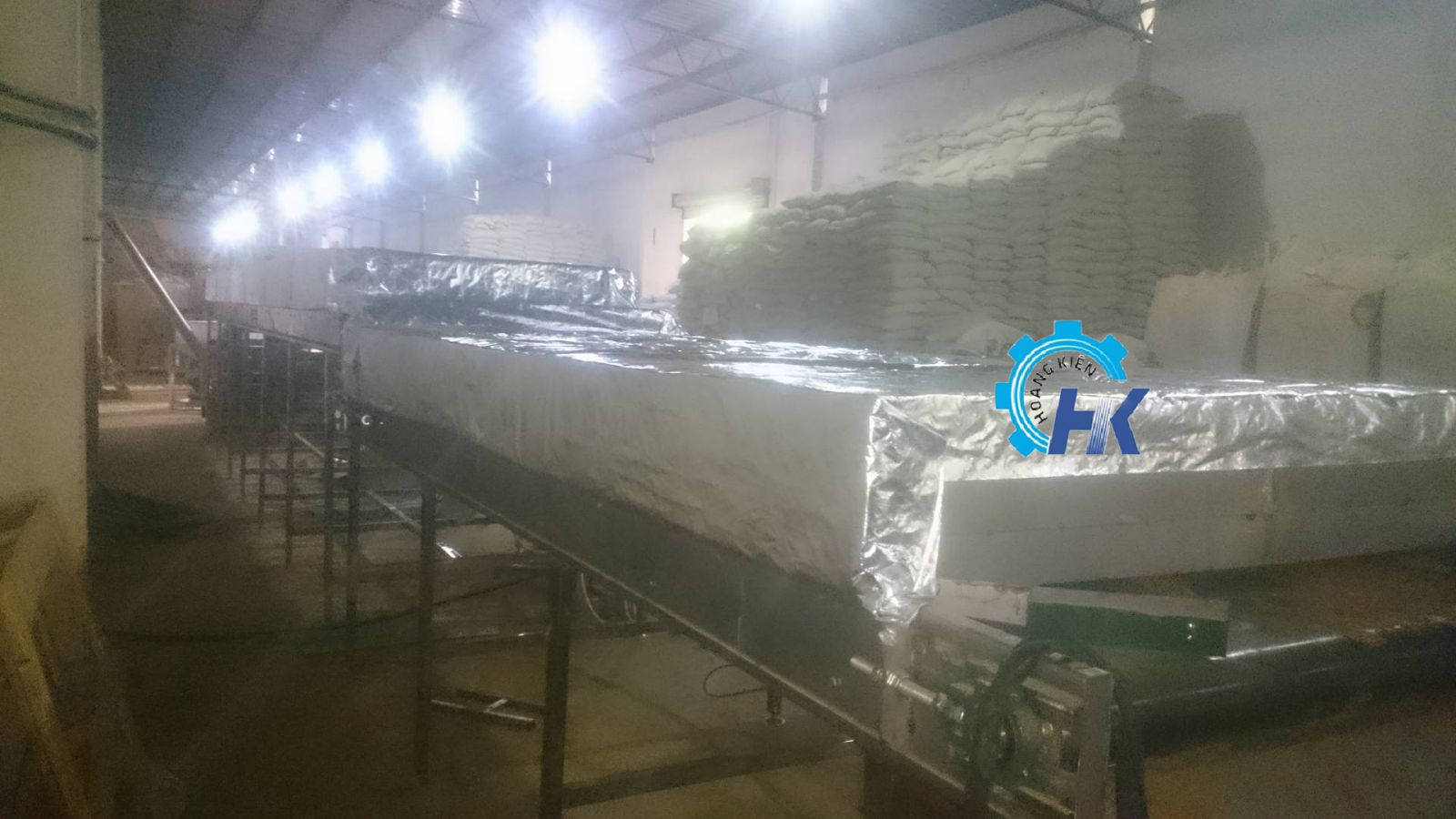 Băng tải sấy 01
