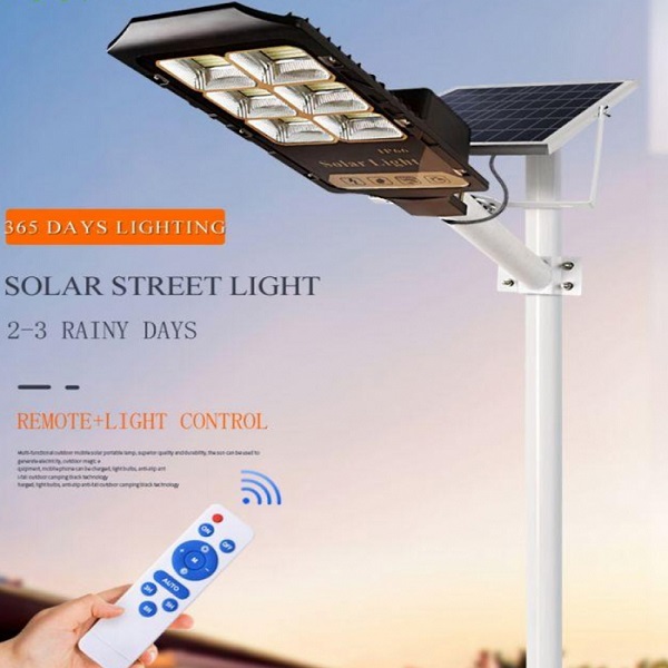  Đèn đường led năng lượng mặt trời 300W