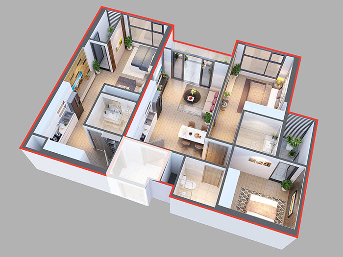 Có gì khác biệt với dòng căn hộ Dual Key tại Vinhomes West Point?