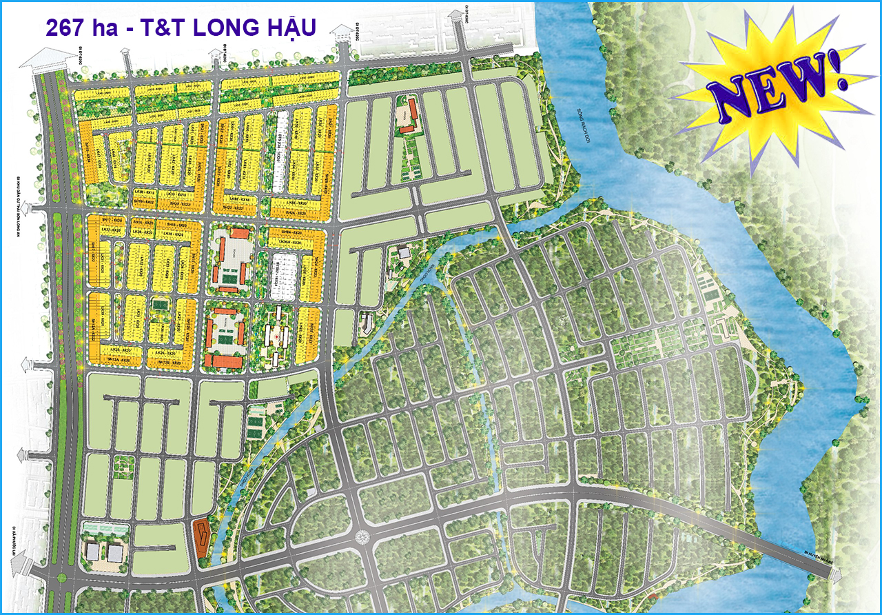 267ha T&T LONG HẬU CHÍNH THỨC KHỞI CÔNG NGÀY 1/8/2018