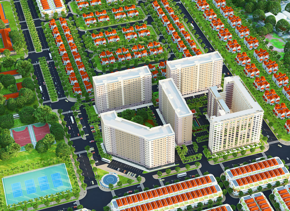 CĂN HỘ GREEN TOWN BÌNH TÂN 1.5 TỶ