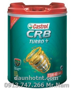 Dầu động cơ Castrol CRB Turbo+ 15W-40 CH-4