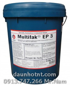 Multifak EP industrial grease 0, 1, 2, 3