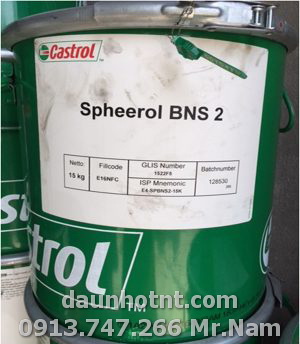 Castrol Spheerol BNS 2 high temperature resistant grease