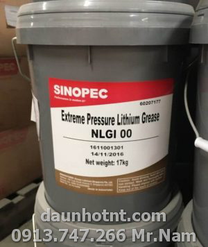 Sinopec Crystal Grease NLGI Greases 0, 1, 2, 3
