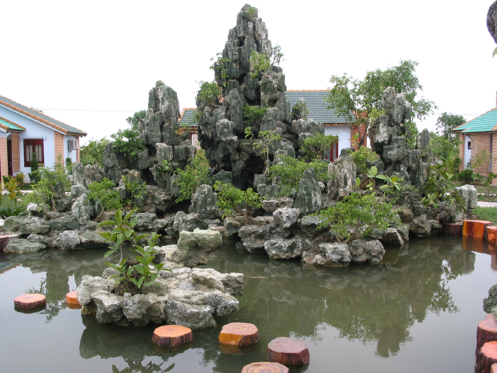 tiểu cảnh ngoại thất