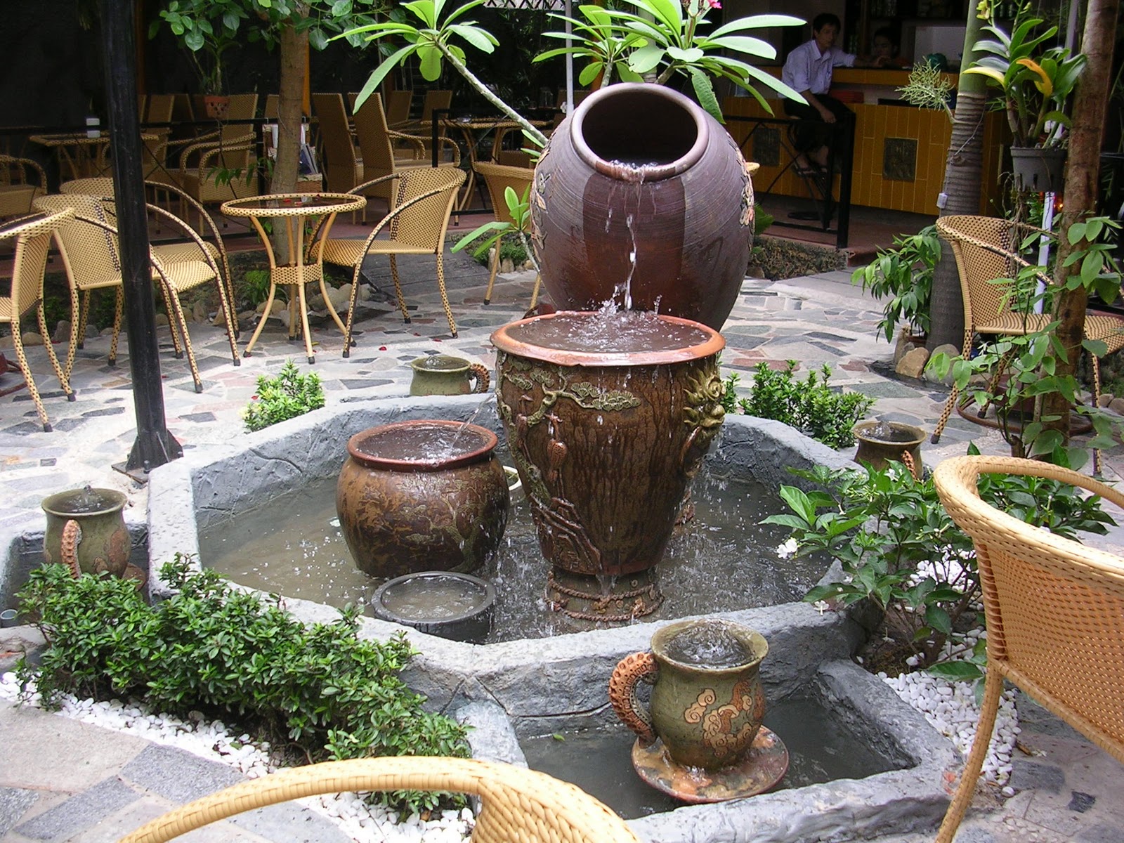 tiểu cảnh ngoại thất