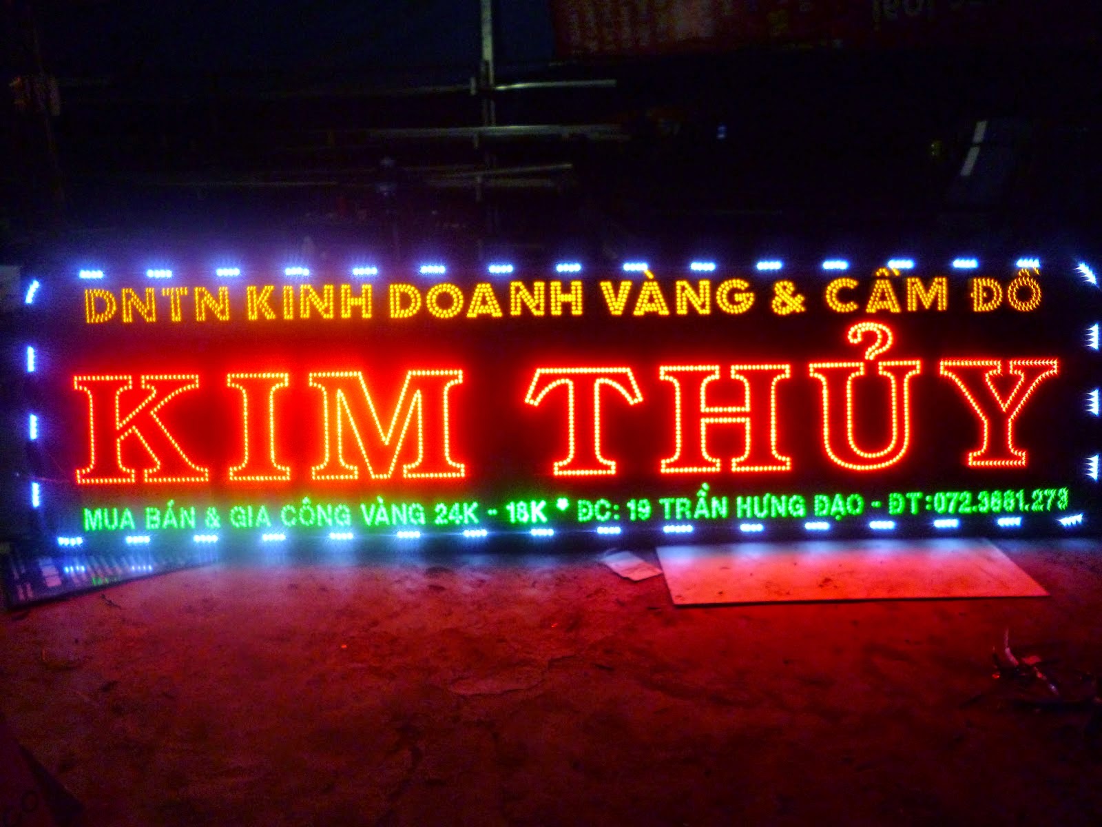 bảng hiệu công nghệ LED
