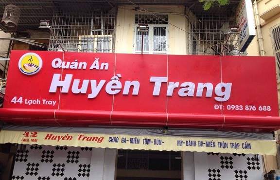 Bảng hiệu, hộp đèn