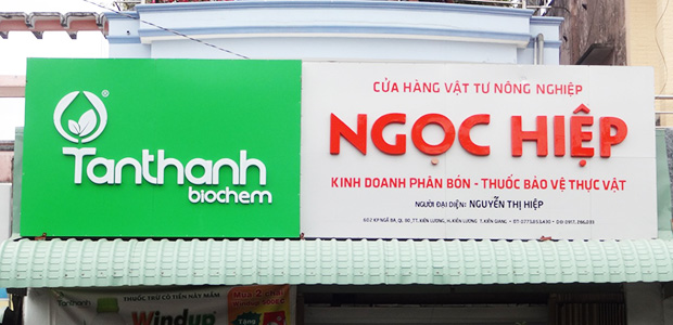 Bảng hiệu, hộp đèn