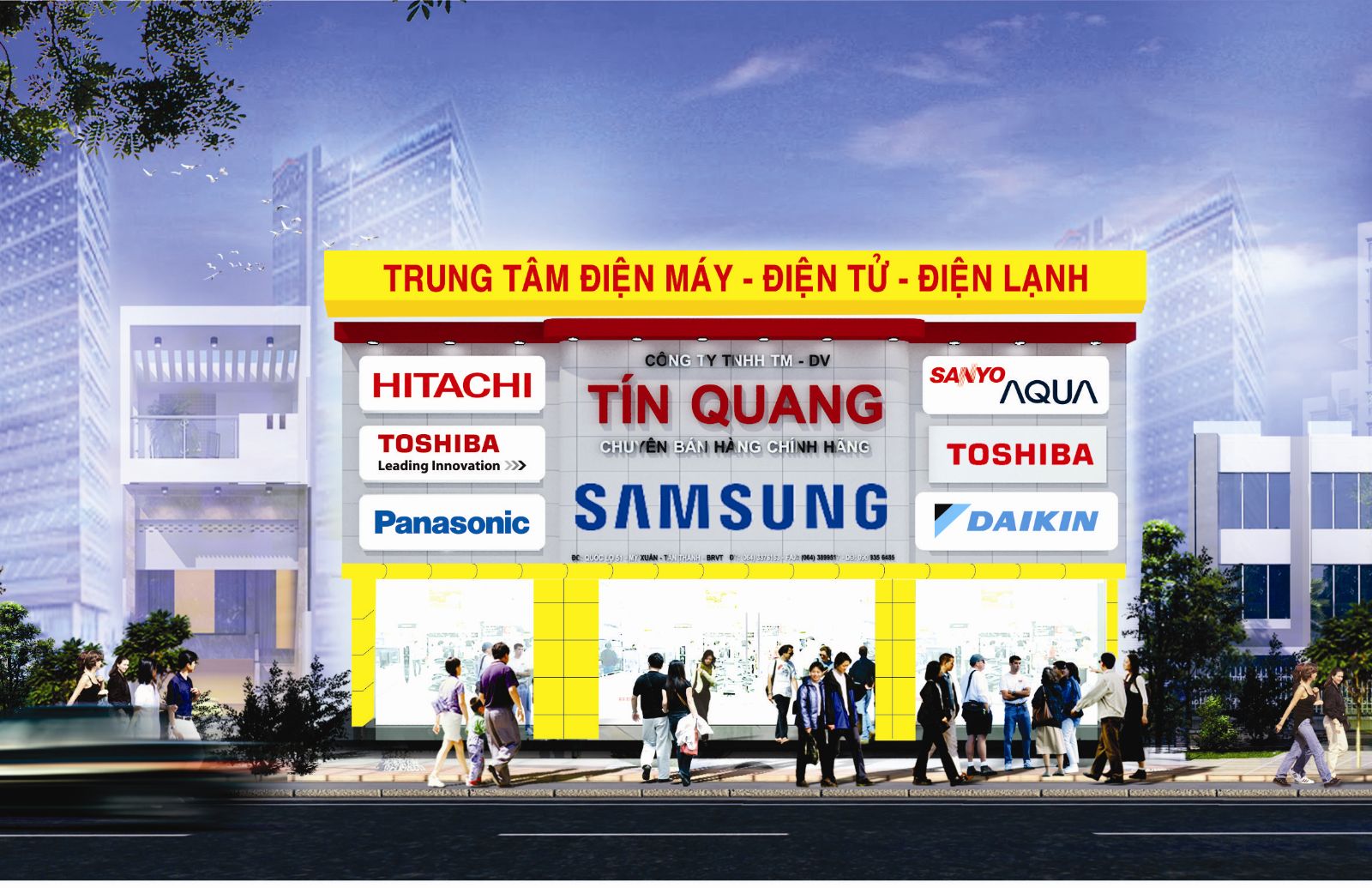 Mặt dựng alu, chữ nổi