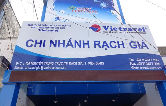 Bảng hiệu, hộp đèn
