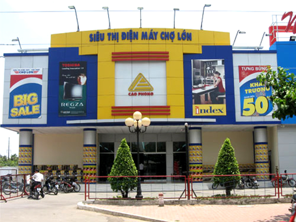 Mặt dựng alu, chữ nổi