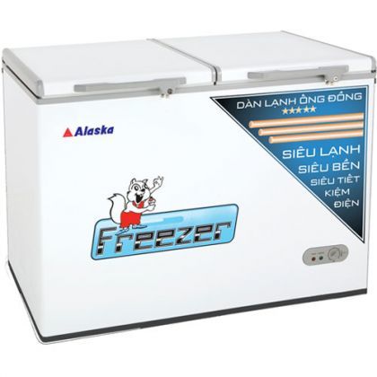 TỦ ĐÔNG ALASKA 2 NGĂN BCD-4568C