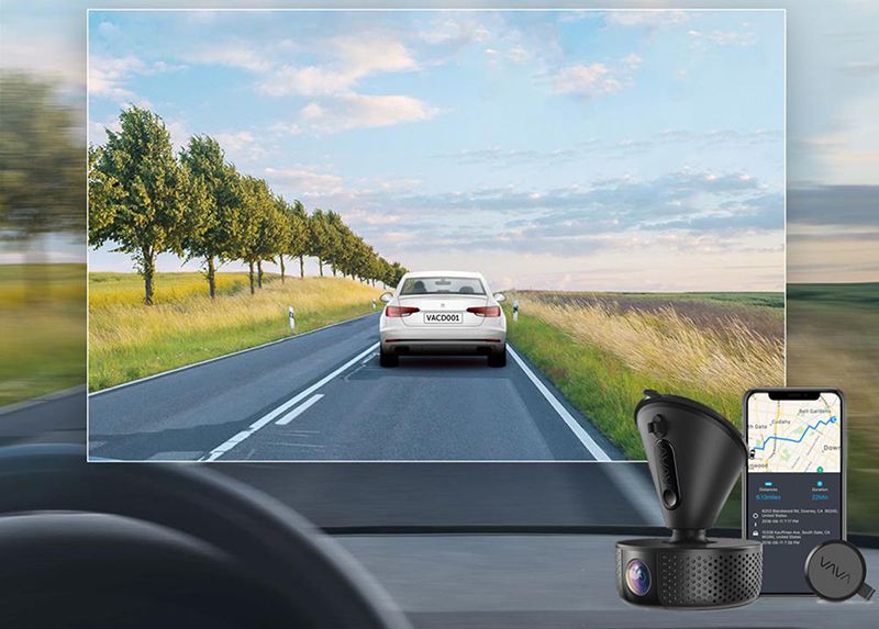 Camera hành trình xe tải Vava Dual Dash Cam - copy - copy