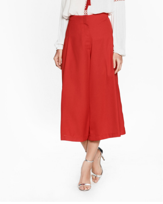 Quần Culottes Solid