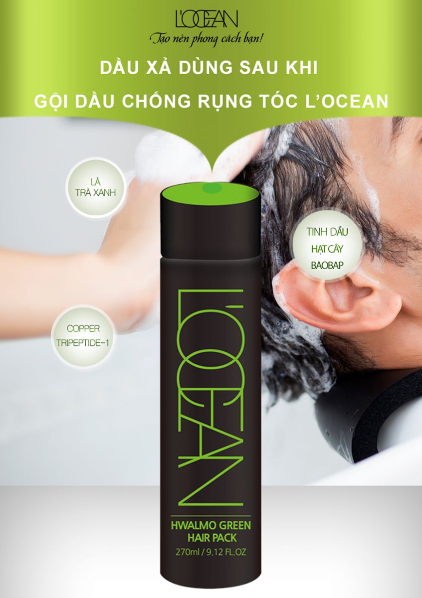 Dầu Xả Dùng Sau Khi Gội Dầu Chống Rụng Tóc L'ocean