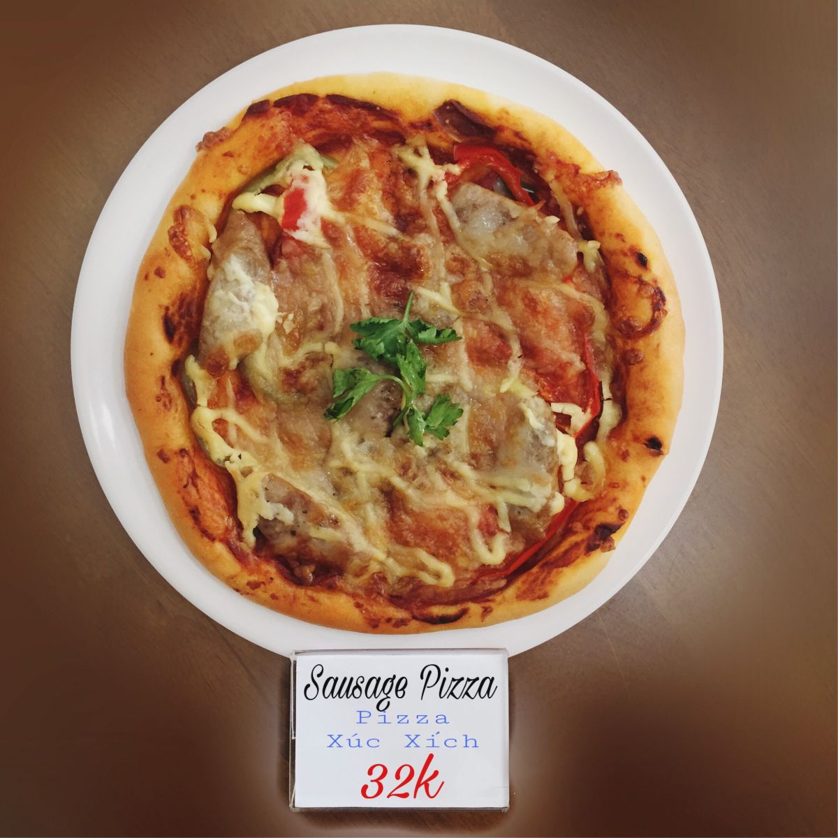 Pizza xúc xích