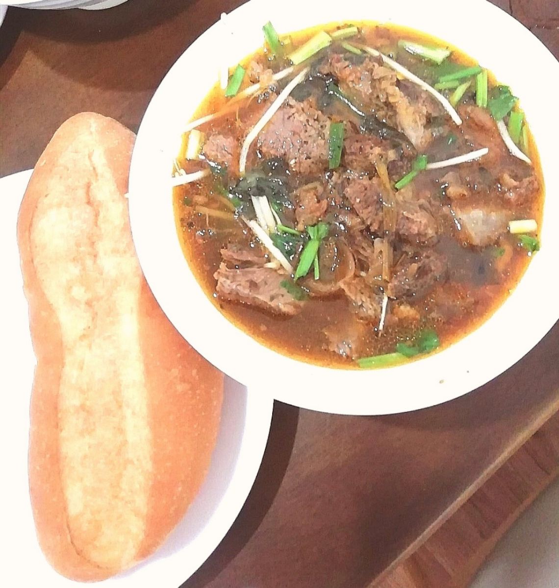 Bò kho + Bánh mì