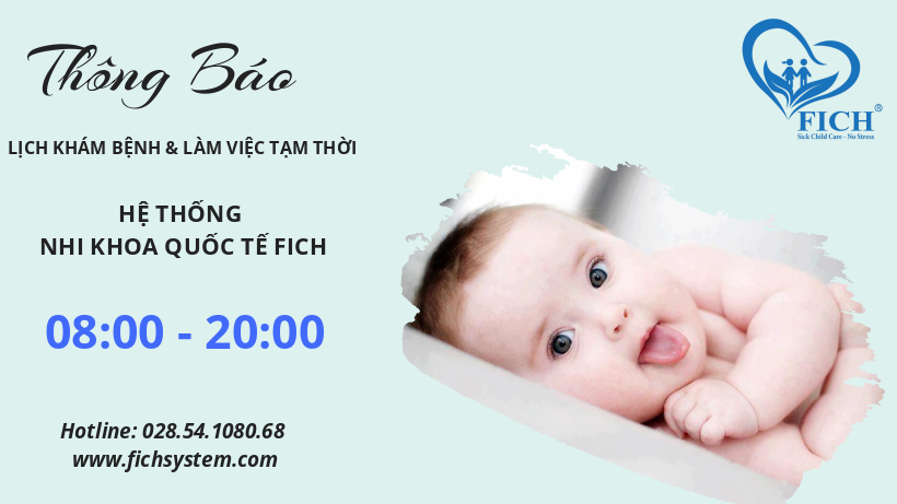 Thông báo Lịch khám và làm việc tạm thời