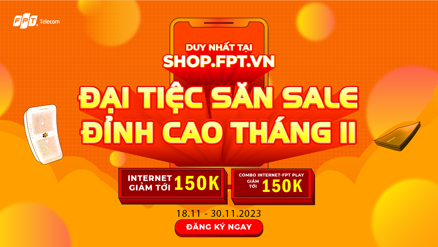 Đại Tiệc Săn Sale - Ưu Đãi Tháng 11 Đỉnh Cao