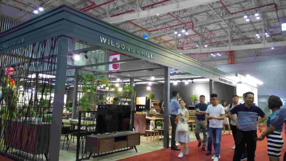 Gian hàng hội chợ Vifa Expo - Wisong Hill