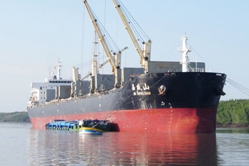 Mooring Buoys & Barge Cargo...